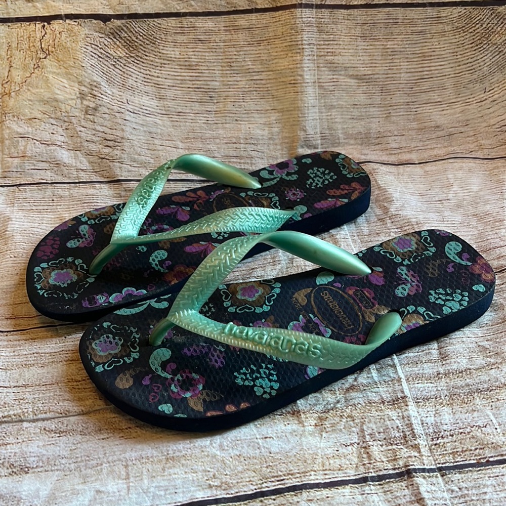 Havaianas | girl sandal flip flop summer shoe size 3 / 4 - Picture 1 of 9